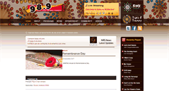 Desktop Screenshot of 989fm.com.au